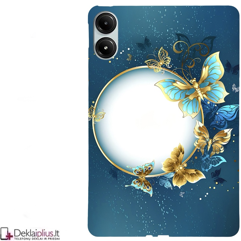 Plonas guminis dėklas - su piešiniu (Butterfly Circle) (Xiaomi Redmi Pad Pro 12.1/Poco Pad 12.1) Plonas guminis dėklas - su piešiniu (Butterfly Circle) (Xiaomi Redmi Pad Pro 12.1/Poco Pad 12.1)